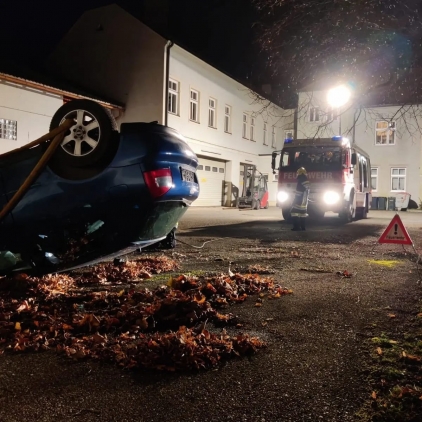 Übung Fahrzeugbergung