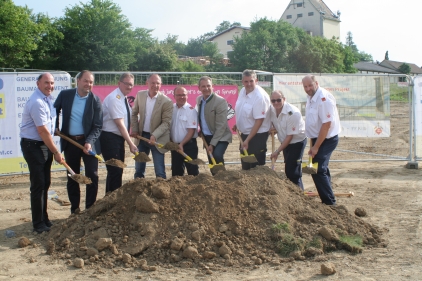 Spatenstich für das neue Feuerwehrhaus