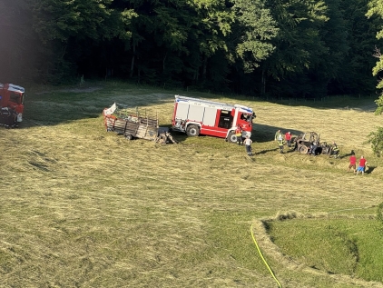 Brand- und Bergungseinsatz Gartling