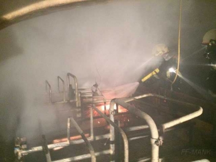 Brand im Schweinestall