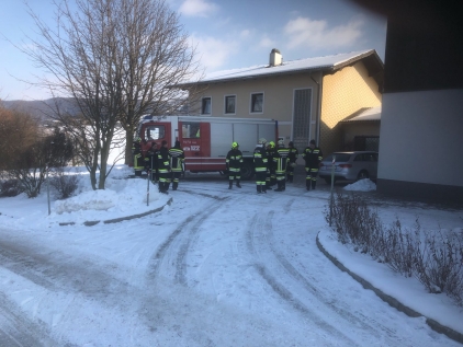 Brand im Heizraum