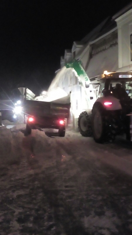 Wintereinsatz im Kilber Ortskern