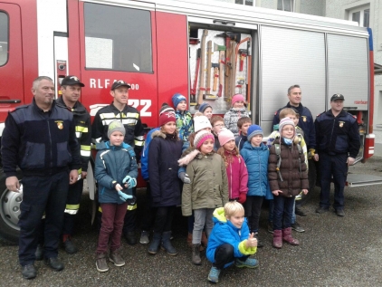 Schulbesuch bei der FF Kilb