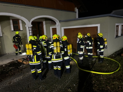 Atemschutzübung der Feuerwehren Kilb und Kettenreith