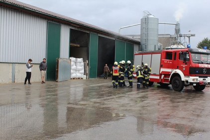 Brandalarm in Bischofstetten