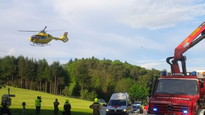 Verkehrsunfall in Grünsbach