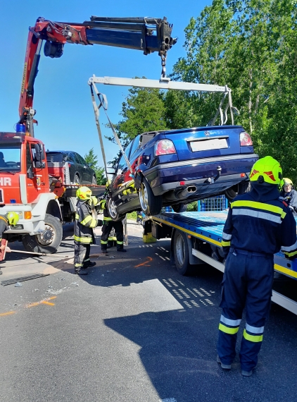 Verkehrsunfall B29 km 18,4