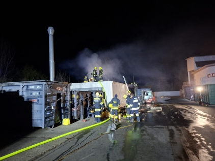 Brand bei der Firma R&amp;K